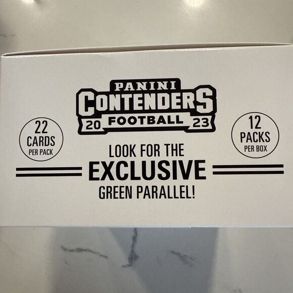 Panini Contenders Football Cards NFL Unopened Fat Value Pack Cello Box 2023 - Picture 3 of 4